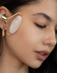 Clear Quartz Facial Roller