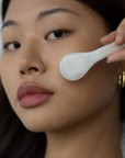 White Jade Gua Sha Eye Depuff Tool