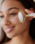 Clear Quartz Facial Roller